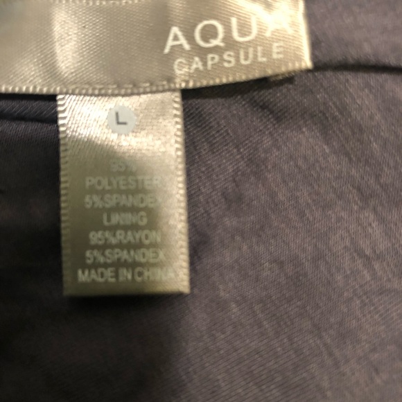 Aqua Capsule NEW Maddie&Tae Silver-Gray, Sequin, Sleeveless, Metallic Mini Dress - Picture 7 of 9